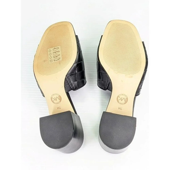 Michael Kors Women's Ingrid Woven Mid-Heel Mule Sandals Size 7 (MSRP $155) - Picture 8 of 9